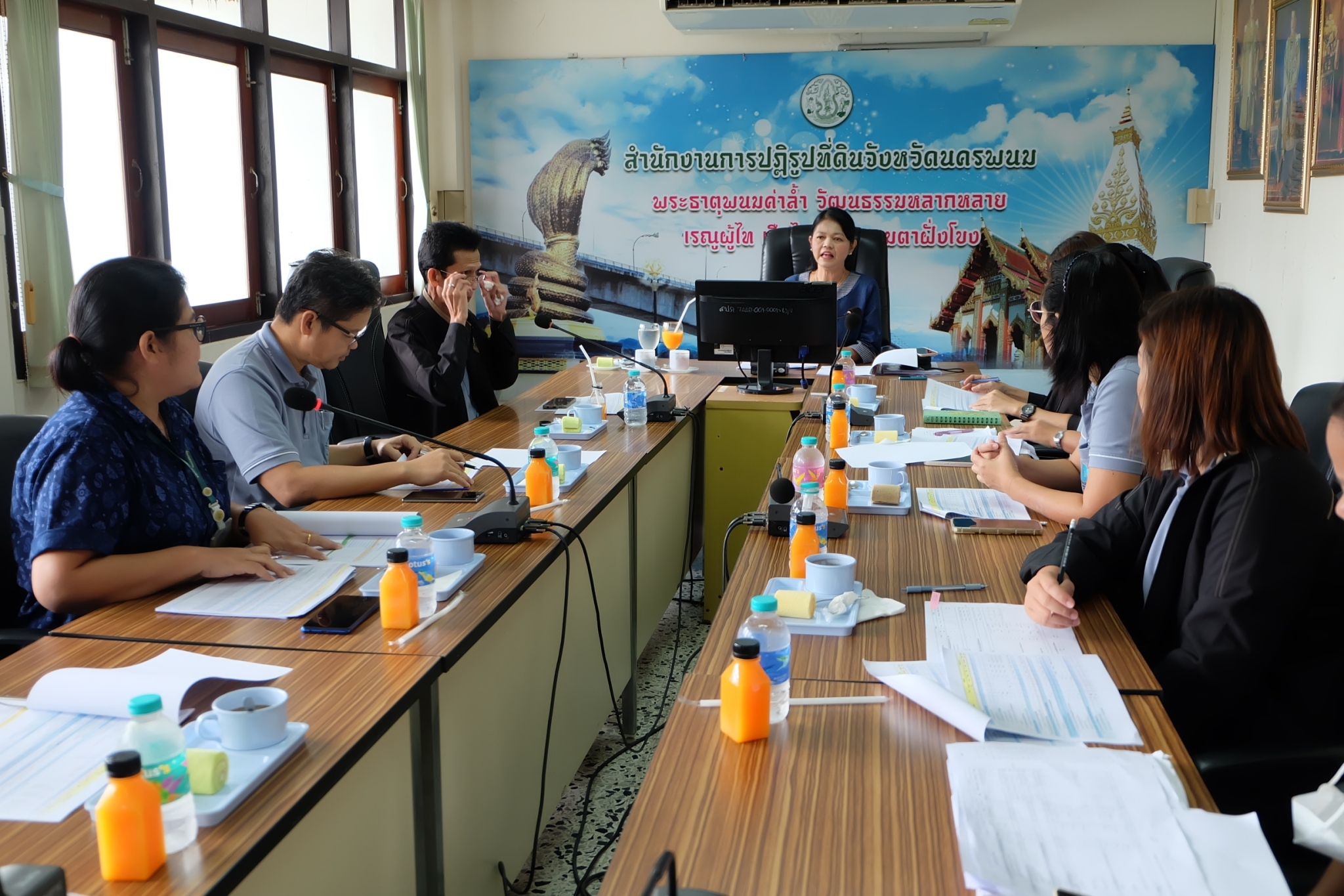 title - ผู้ตรวจราชการกรม ประชุมติดตามผลการดำเนินงานตามแผนการตรวจราชการ ส.ป.ก. ประจำปีงบประมาณ พ.ศ. 2566 รอบที่ 2 เขตตรวจราชการที่ 11 จังหวัดนครพนม